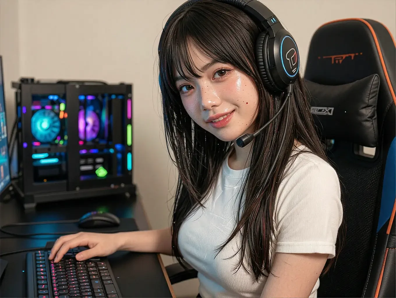 Uncensored AI chat on a phone at 2am — her honest reply arriving unedited
